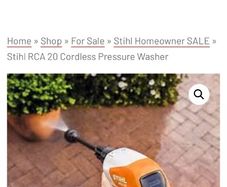 Power washer, Wireless