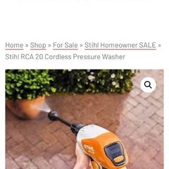 Power washer, Wireless