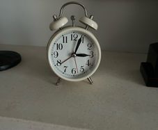 Cream ivory clock purchased in Laura Ashley