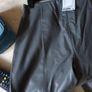 H&M Faux Leather Grey Trousers.  S.14.  B.N.W.T Image 4