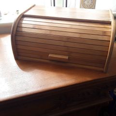 pine bread bin