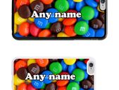 personalized name initial MMS cover case for iPhone and Samsung phones