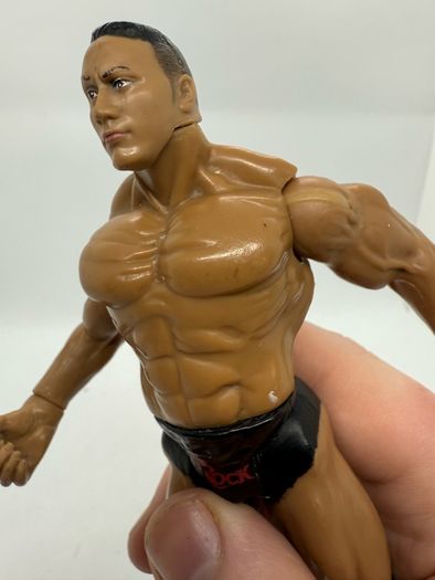 wwe Jakks The Rock action figure