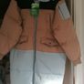 Ichi long puffer coat Small BNWT UK 12 Image 2