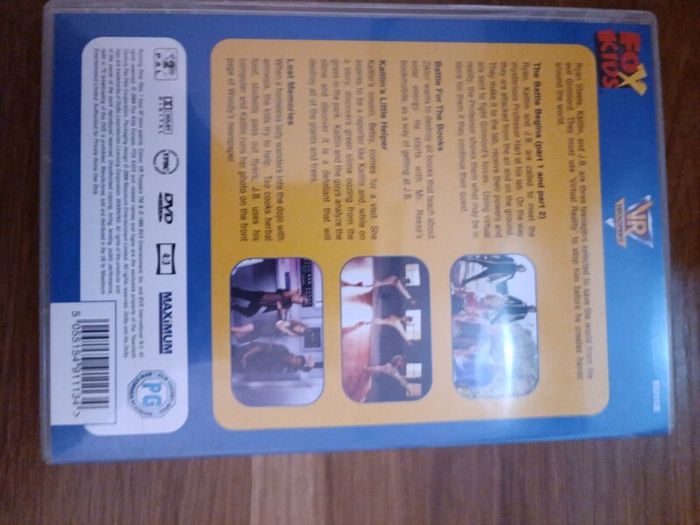 FOR SALE Vintage Saban VR Troopers Volume One PAL Region 2 DVD