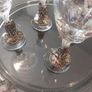 quirky 6 glasses and matching glass tray Image 4