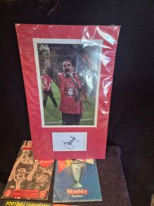 Jerzy dudek Istanbul 2005 sealed mounted with signature