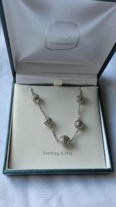 NEW - Sterling silver necklace