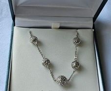 NEW - Sterling silver necklace
