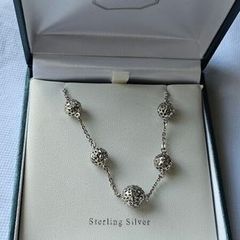 NEW - Sterling silver necklace