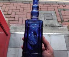 Blue Glass Bottle