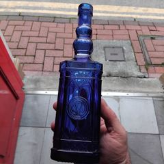 Blue Glass Bottle