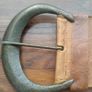 Vintage Twiggy Firenze wide leather belt Image 7