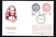 1975 Ireland Canonisation of Blessed Oliver Plunkett Commemorative Stamps Post and Telegraph First Day Cover (FDC) with Baile Atha Cliath (Dublin) cancel