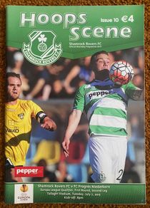 2015 Shamrock Rovers v Progres Niederkorn - Europa League First Qualifying Round 2nd leg Programme