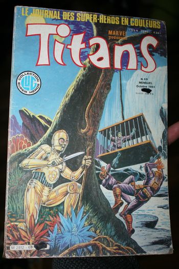 Vintage Titans Comics from 1977-1981