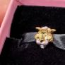 Pandora Disney Princess Jasmine Rajah Lab-grown Diamond Charm New Image 5