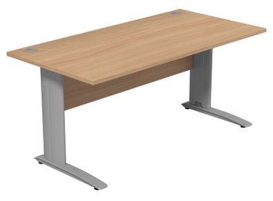 Komo Straight Desk 1600 x 800 mm - Beech