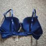 New Padded Blue Bra 36A Image 2