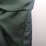 Reiss Size 6 Emerald Green Satin Midi Cowl Neck Dress Image 4