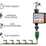 Garden Irrigation Watering Kits Timer Controller Irrigator System 2-in-1 Misting Sprinklers Drip Water Sets Image 6