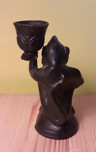 Vintage - Monkey - Candle / Incense Holder