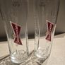 Budweiser Beer Glases 1 pint Arc M18 x2 Image 5