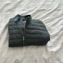 Reiss Hybrid Quilt Jacket in Teal Green Image 3