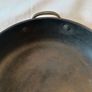 Vintage Solid Copper two handled pan Image 9