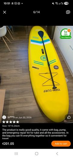 Inflatable Stand Up Paddle Board