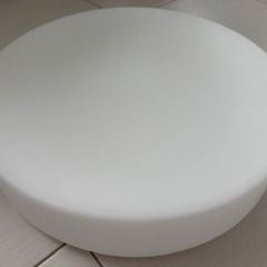 Large opal glass ceiling/wall lights