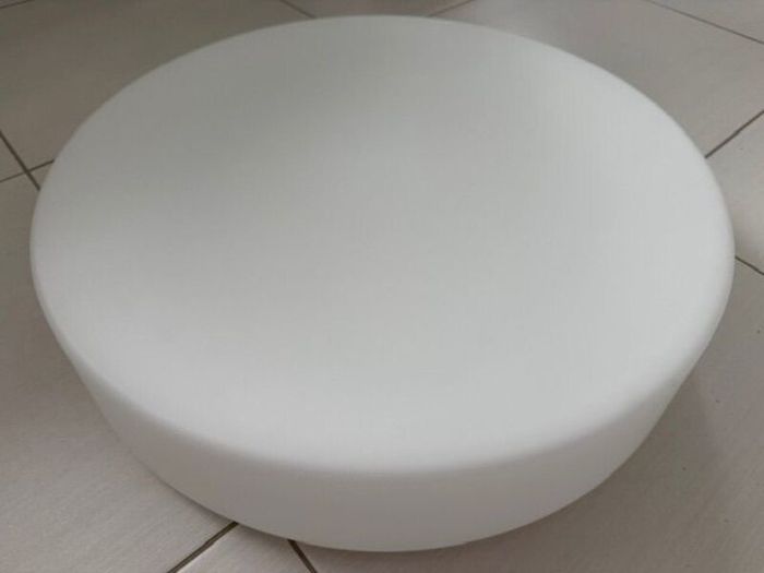 Large opal glass ceiling/wall lights