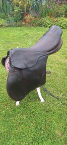 brown saddle Johs. Stubben, Krefeld