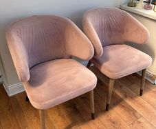 EZ Living Interiors Blush Pink Dining/Accent Chairs