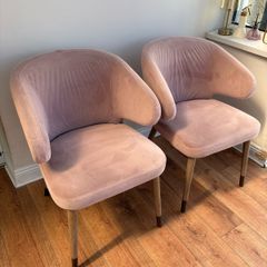 EZ Living Interiors Blush Pink Dining/Accent Chairs