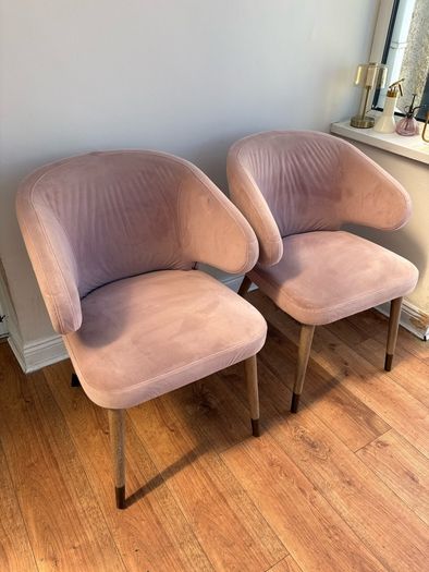 EZ Living Interiors Blush Pink Dining/Accent Chairs
