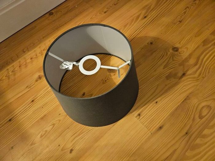 Grey Lamp Shade