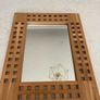 Wooden framed mirror Image 7