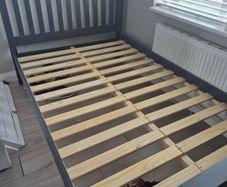 small double bed and mattress