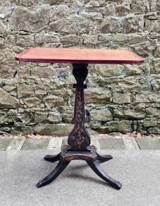 19th Century laquered wine table