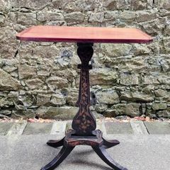 19th Century laquered wine table