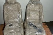 BMW F10 Lci 2015 M Sport cream Leather Seats Set Door Cards