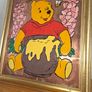Vintage Hand Made Paint on Copper "Winnie the Pooh" Image 2
