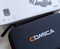 Comica VM30 2.4G Super Cardioid Condenser Wireless Shotgun Microphone