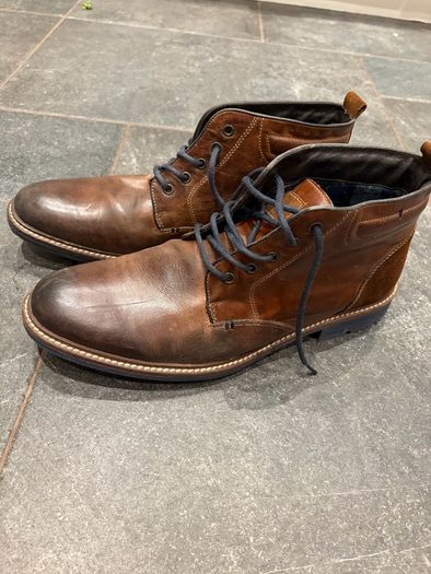 Dubarry Brown Leather Lace Up Ankle Boots EU 46