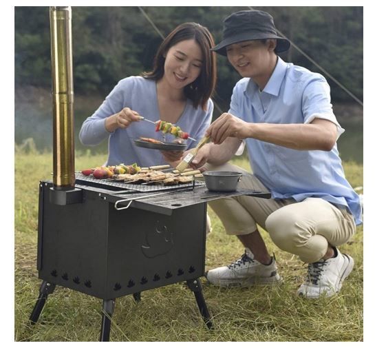Cast Iron Outdoor Stove Camping Tent Stove