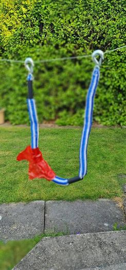Tow rope, elasticated, 4m