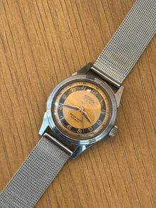 1940s WW2 era Swiss Technos Tuxedo dial