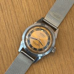 1940s WW2 era Swiss Technos Tuxedo dial