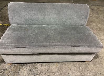 Grey pull out sofa bed